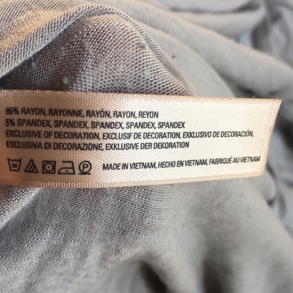 Anthropologie Silver/Grey SUPER soft tunic 💕🥰 - Picture 4 of 4